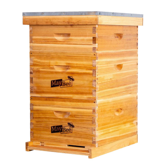 Complete Cedar Wood Bee Hive